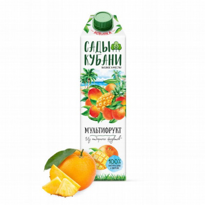 Sula Kubani multiaugļu nektārs 1L 1/12 (21.01.2026) Krievija