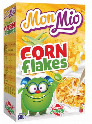 Sausās brokastis Mon Mio kukurūzas pārslas 500g (21.04.2025) ES