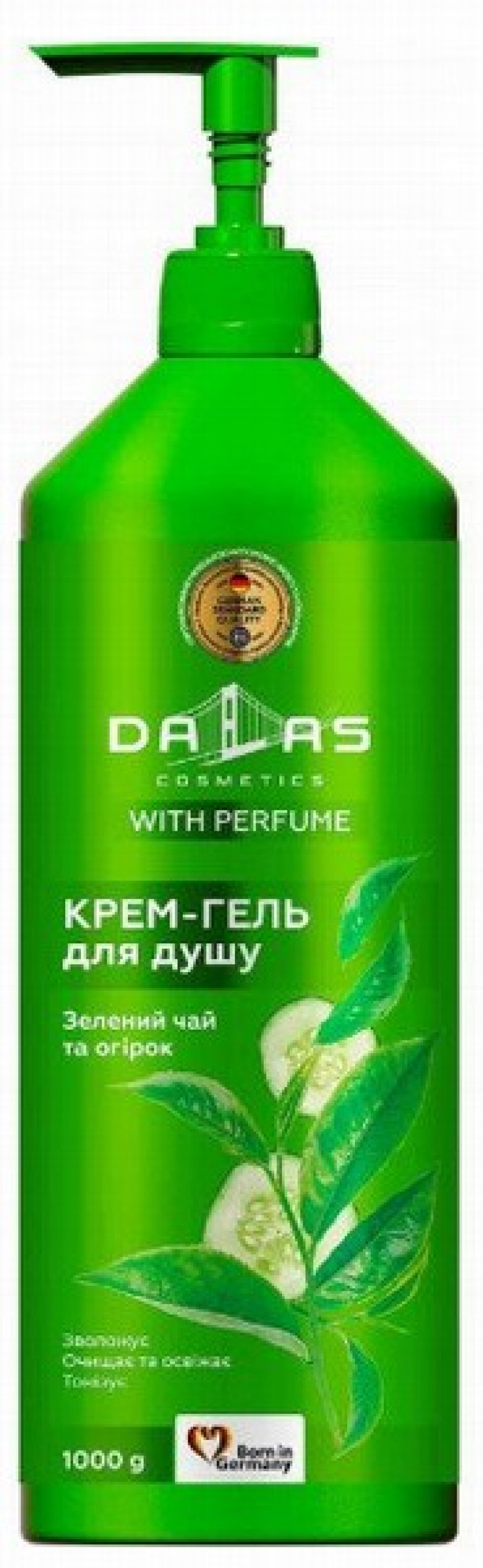 Dušas želeja Dalas ar zaļo tēju un gurķi 1L (10.09.27) Ukraina