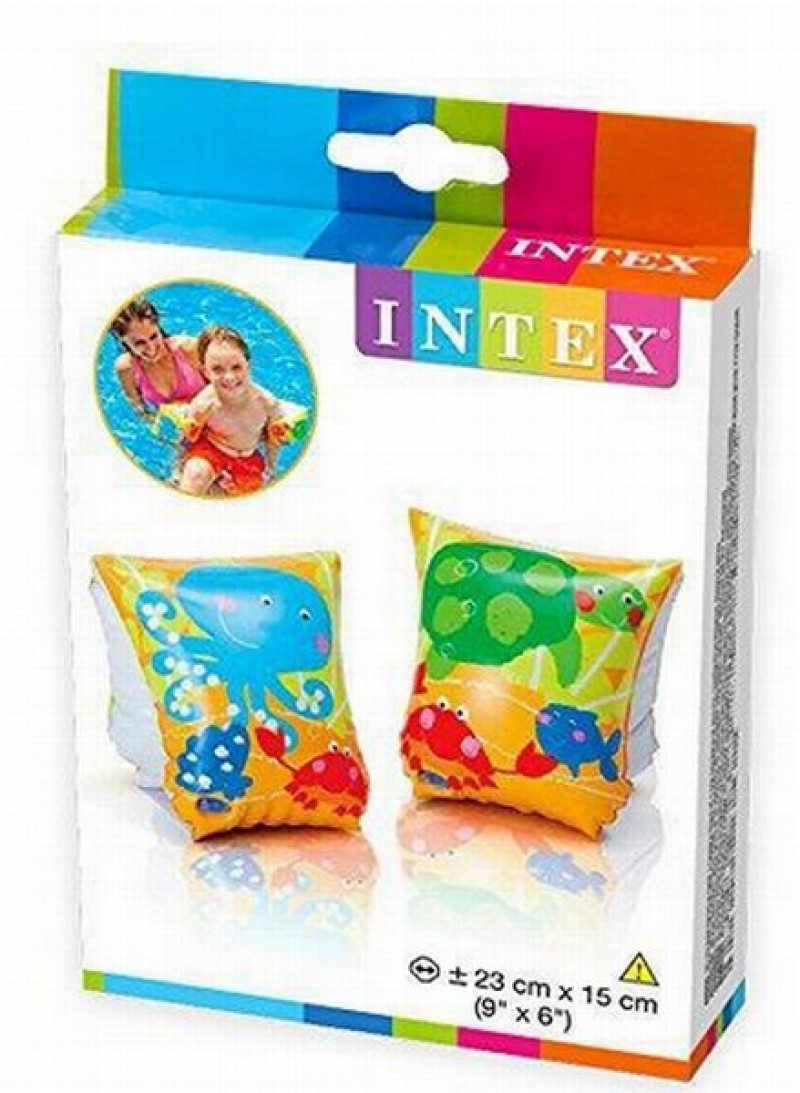 Uzroči peldēšanai INTEX 23*15cm 3-6g
