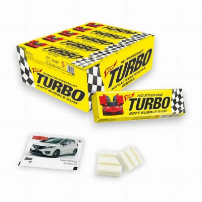 Košļājamā gumija Turbo 22.5g*20gb (01.2026)