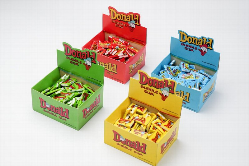 Košļājamā gumija Donald 100gb (11.05.2026)
