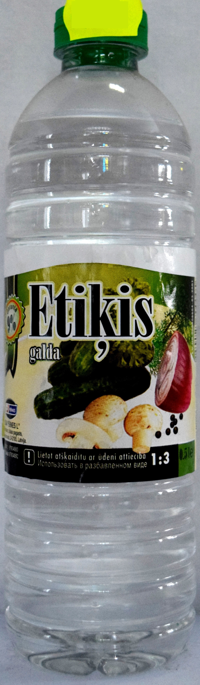 Etiķis galda 9% Pērnes 1L 1/15 