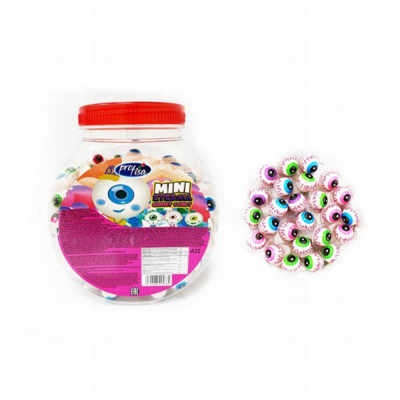 Želejkonfektes Mini eyeball (Acis) 2g*200gb (19.04.2027)  CN