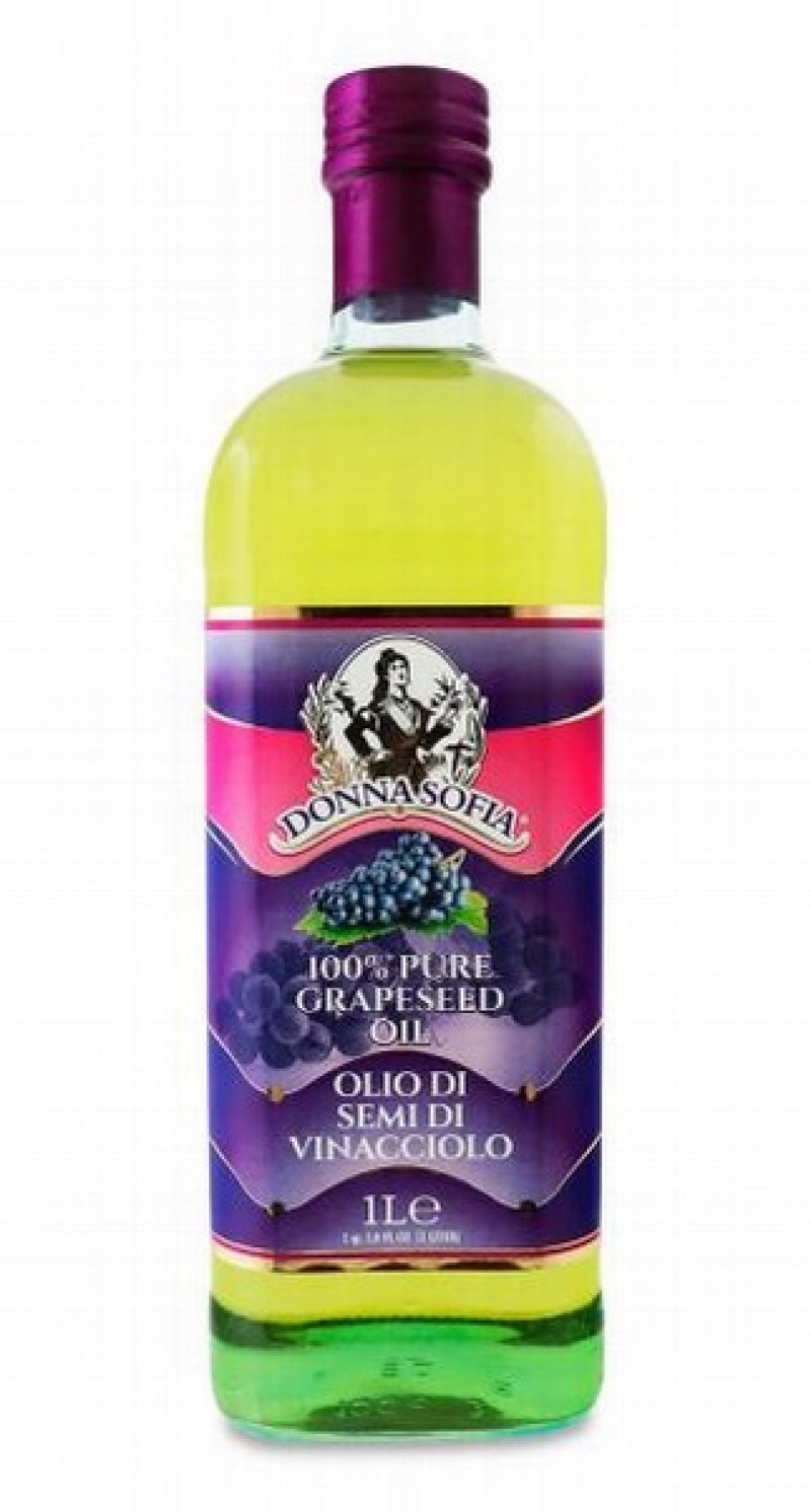 Eļļa Vīnogu kauliņu Donnas Sofia 1L (06.06.2026) Itālija