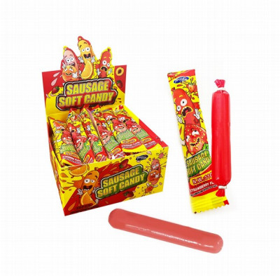 Želejkonfektes Sausage soft candy 11g*30gb (14.05.2027) Ķīna