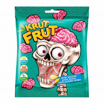 Želejkonfektes Krut frut Smadzenes 70g (27.03.2026) Krievija