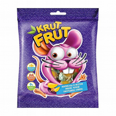Želejkonfektes Krut frut Peles 100g (08.03.26) Krievija