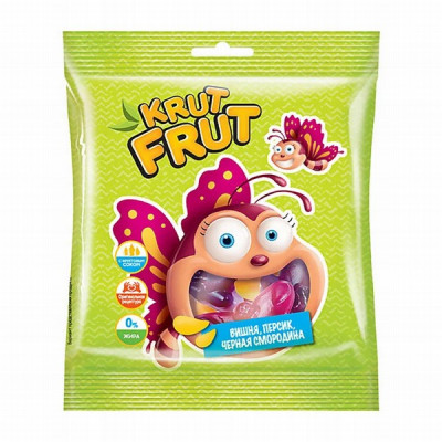Želejkonfektes Krut frut Taureņi 70g (24.02.26) Krievija