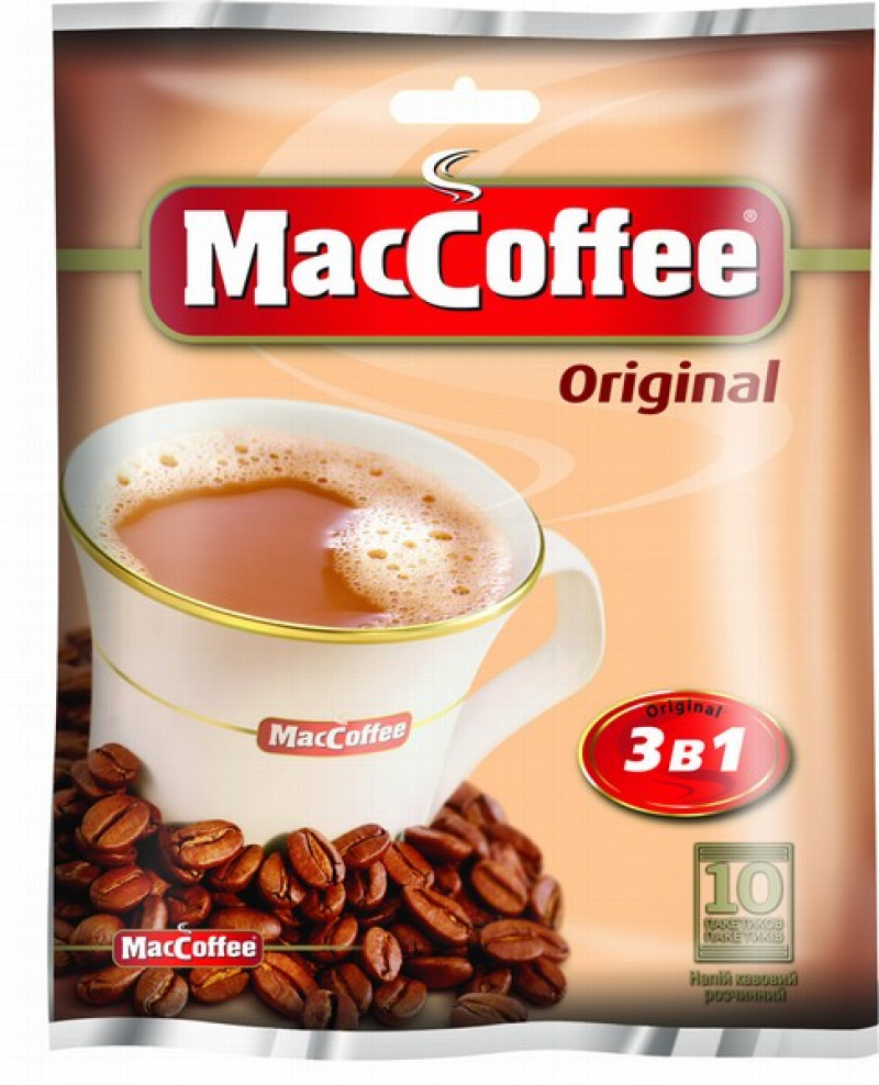 Kafijas dzēriens MacCoffee Original 3in 1 20g*10 (05.2027) UA