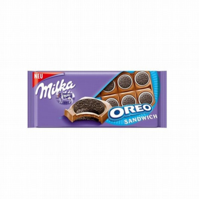 Šokolāde Milka Sandwich Oreo piena 92g  (11.08.2025) Ungārija