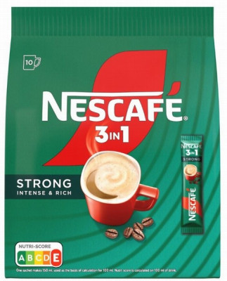 Kafijas dzēriens Nescafe Strong 3 in1 10*16g (02.26) Ungārija