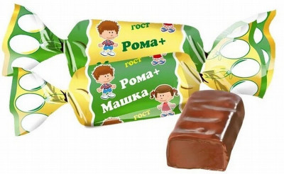 Šokolādes konfektes Roma+Masha 1kg (26.10.2025) Krievija