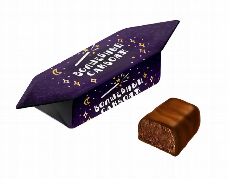 Šokolādes konfektes Volšebnij sakvojaž 1kg Ņevskij (19.02.2026) Krievija