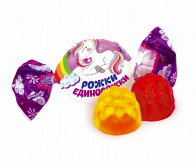 Želejkonfektes Rožki -Jedinorožki Maršmelloy 1kg Sladunica (29.01.2025) Krievija