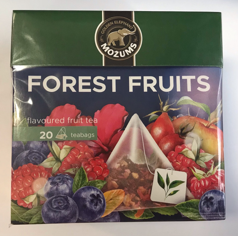 Tēja Možums Pyramids Meža augļu 20*2g(03.27)