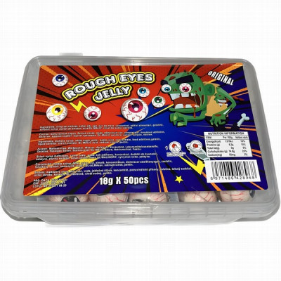 Želejkonfektes Rough Eye Jelly Acis 18g*50gb (17.02.2027) Ķīna