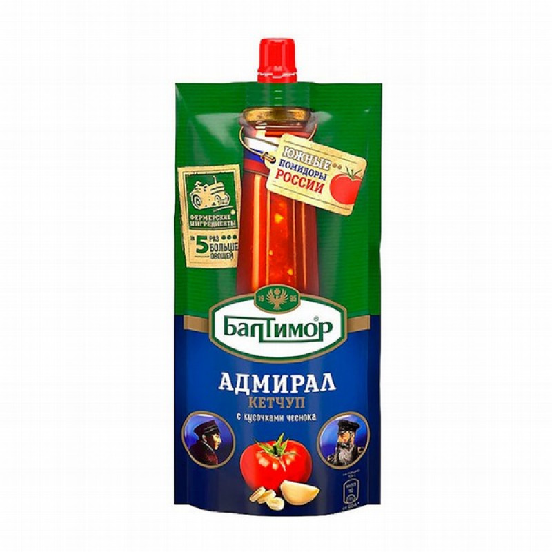 Kečups Baltimor Admiral 260g 1/28 () Krievija