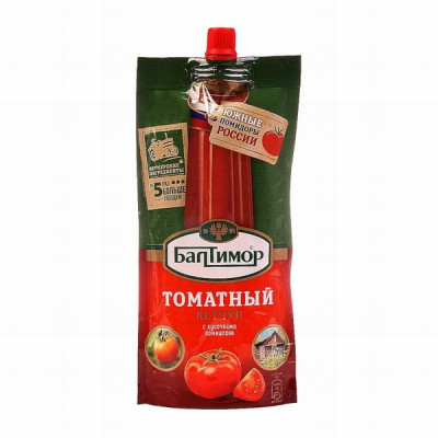 Kečups Baltimor Tomātu 260g () Krievija