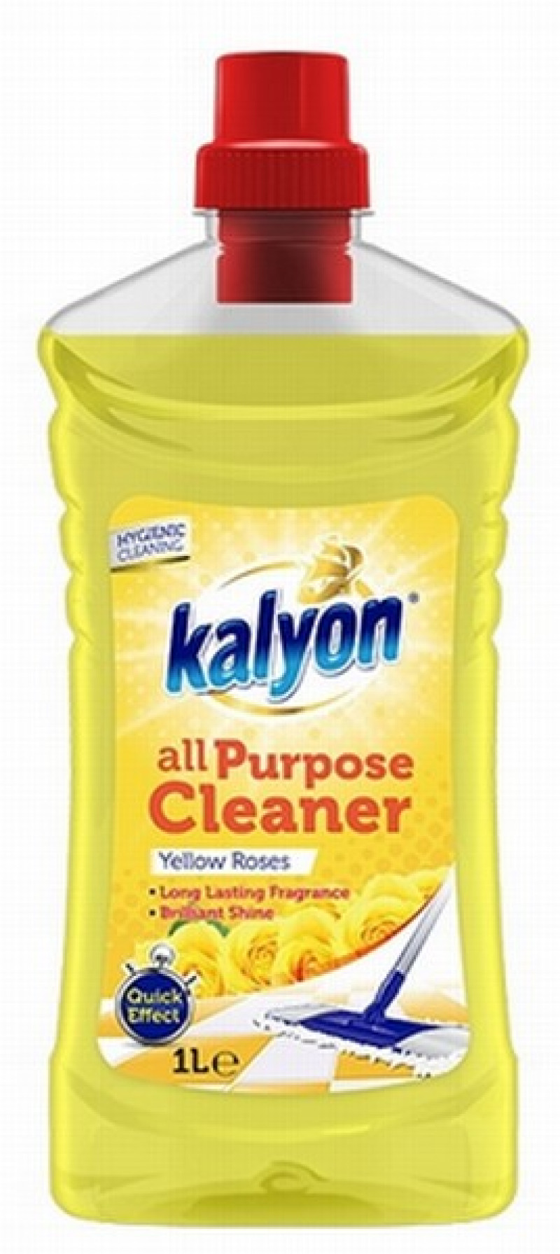 Universāls mazgāšanas līdzeklis Kalyon Yellow Roses 1L (04.09.2027) Turcija
