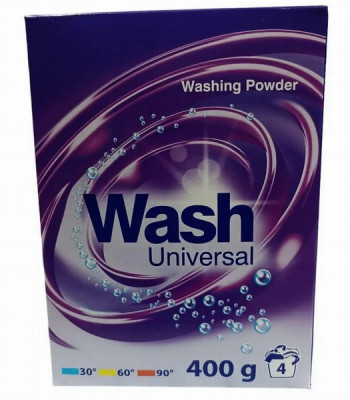 Veļas pulveris Wash Universal 400g (03.04.2026) 