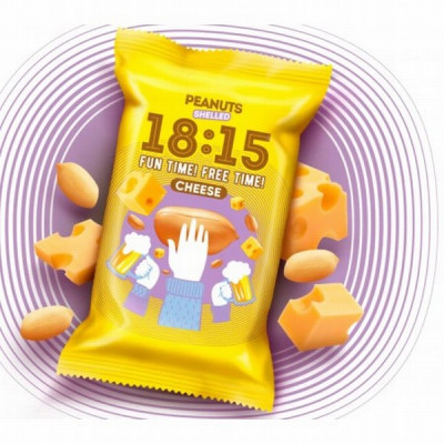 Zemesrieksti Fun Time ar siera garšu 100g (30.09.2025) Čehija