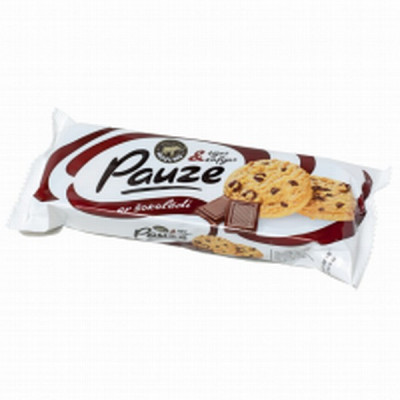 Cepumi Pauze ar šokolādi 135g(16.12.25)