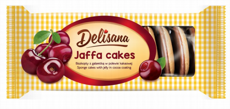 Cepumi Delisana ar Ķiršu želeju šokolādes glazurā 135g (27.03.26) Polija