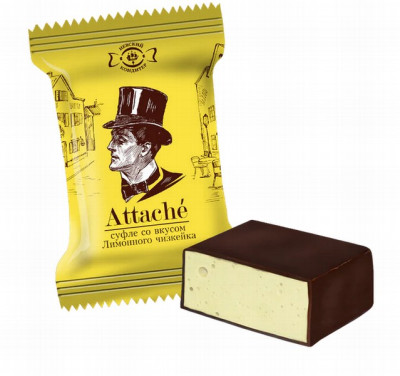 Šokolādes konfektes Attaše ābolu suflē 500g (25.09.25) Krievija
