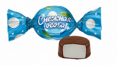 Šokolādes konfektes Sņežnaja Osoba 1kg (06.06.25) Krievija (Pārdodas tikai pilnos iepakojumos (1kg))
