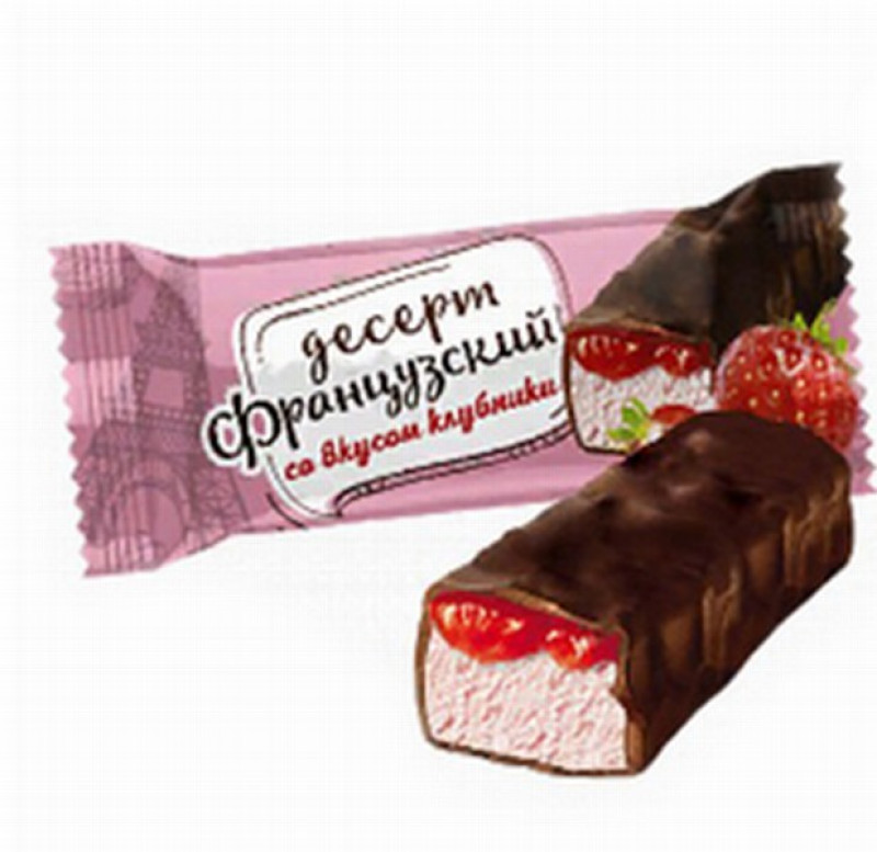 Šokolādes konfektes Francuzkij Desert 500g Ņevskij (09.06.26) Krievija