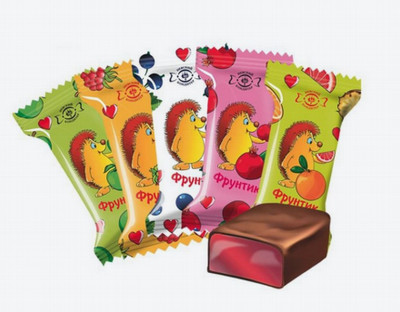 Šokolādes konfektes Fruntik ar želeju 1kg (17.09.2025) Krievija