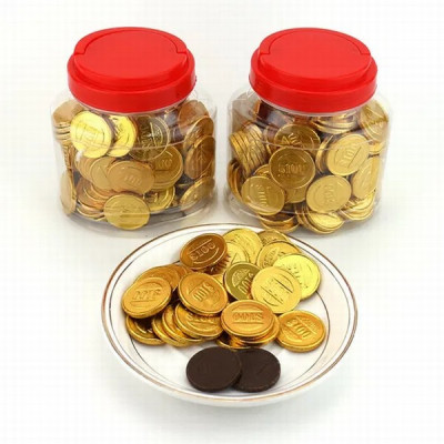 Šokolādes monētas Chocolate Gold Coin 2.5g*100gb (04.12.2025) Ķīna