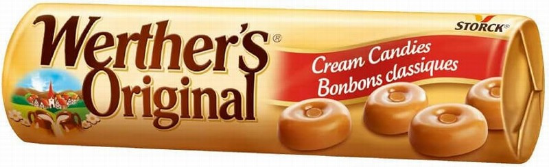 Karameles Werther's Original krējuma 50g  1/24 (31.12.2025) Vācija