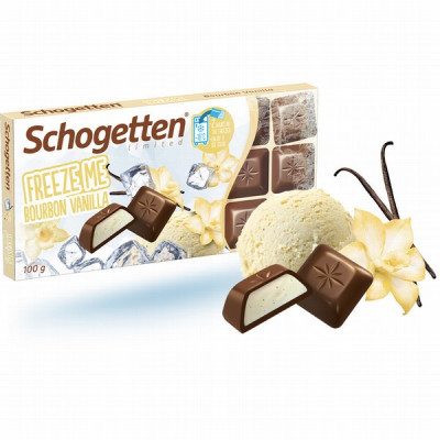 Šokolāde Schogetten Freez me Vanilla 100g 1/15(28.02.26) Dānija