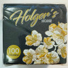 Salvetes Holger's melnas 24x24 100gb