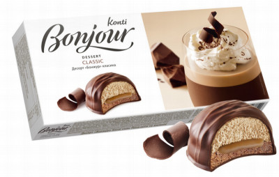 Zefīru deserts Bonjour klasiskais 232g (06.11.2025) Ukraina