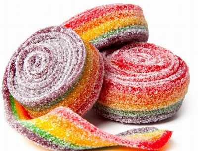 Želejkonfektes Vidal Fuity Roll 3kg (08.04.2026) Spānija (daudzumu norādīt kg, pilnas kastes)