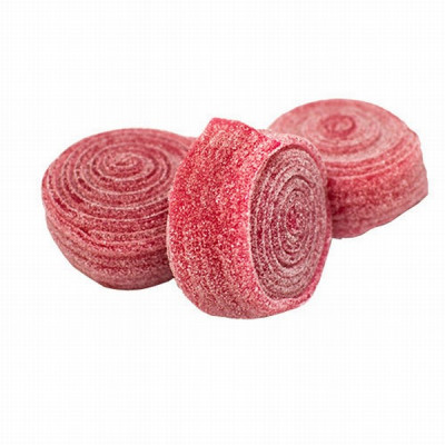 Želejkonfektes Vidal Roll Strawberry 3kg (03.2026) Spānija (daudzumu norādīt kg, pilnas kastes)