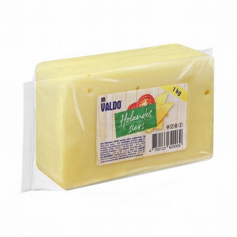 Siers Valdo Holandes 45% 1kg 1/6 (06.05.26)Igaunija