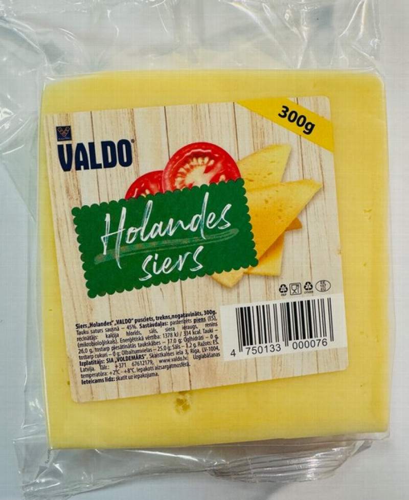 Siers Valdo Holandes 45% 300g (19.03.26) EU 1/6