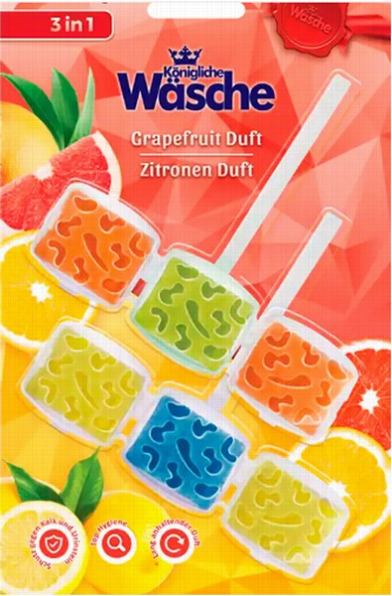 Tualetes bloks Wasche Double pack Grapefruit 2x45g Vācija