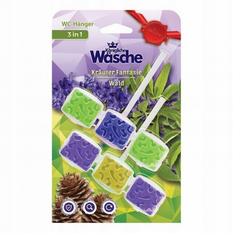 Tualetes bloks Wasche Double pack Lavanda 2x45g Vācija
