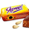 Šokolādes konfektes Jarče ar saulspuķu sēklām 0.5kg KDV (01.03.25) Krievija