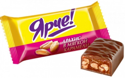 Šokolādes konfektes Jarče ar zemesriekstiem 0.5kg KDV (18.07.2025) Krievija