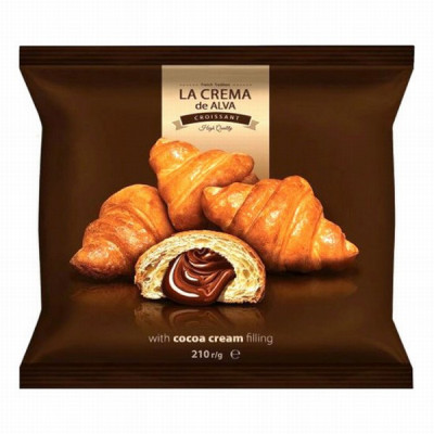 Kruasāni La Crema ar kakao krēma pildījumu 210g (22.08.25) Ukraina
