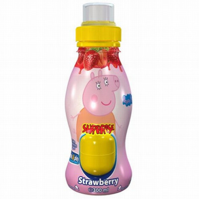 Limonāde Surprise zemeņu 300ml Pepa pig (11.09.2025) DEPOZĪTA maksa 0.10 eiro