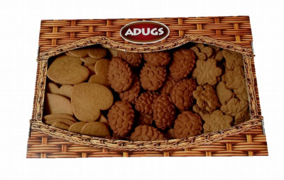 Piparkūku asorti 580g Adugs (Ziemassvētki) (20.06.26) LV 1/14