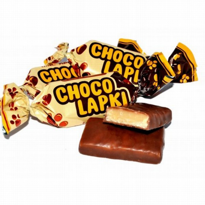 Šokolādes konfektes Roshen šokolapki 1kg  (02.08.26) Ukraina