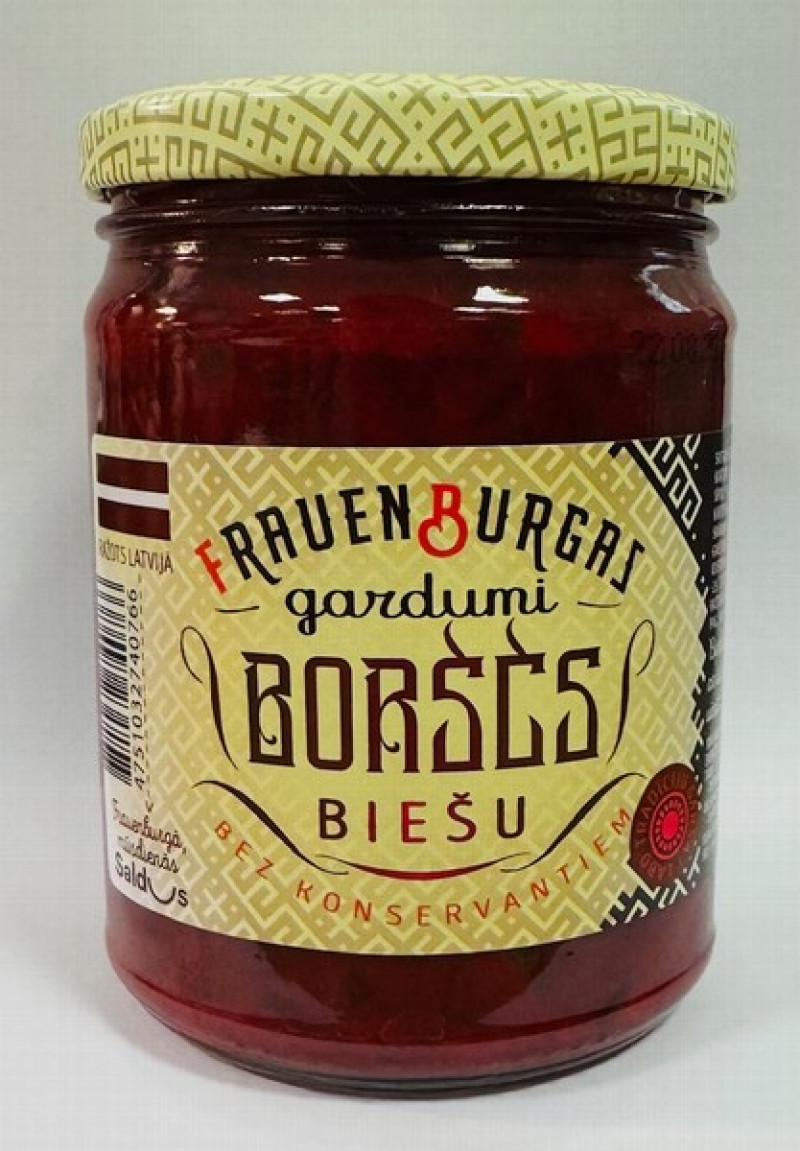 Borščs biešu 500g Frauenburgas gardumi 1/8 (22.08.2026) Latvija